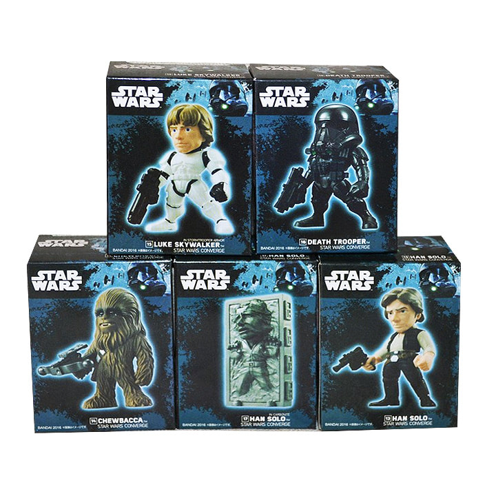 4pcs/set Star Wars Converge PVC Figure Toy Gift #2